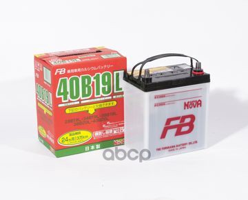 

Аккумулятор Fb Super Nova FURUKAWA арт. 40B19L