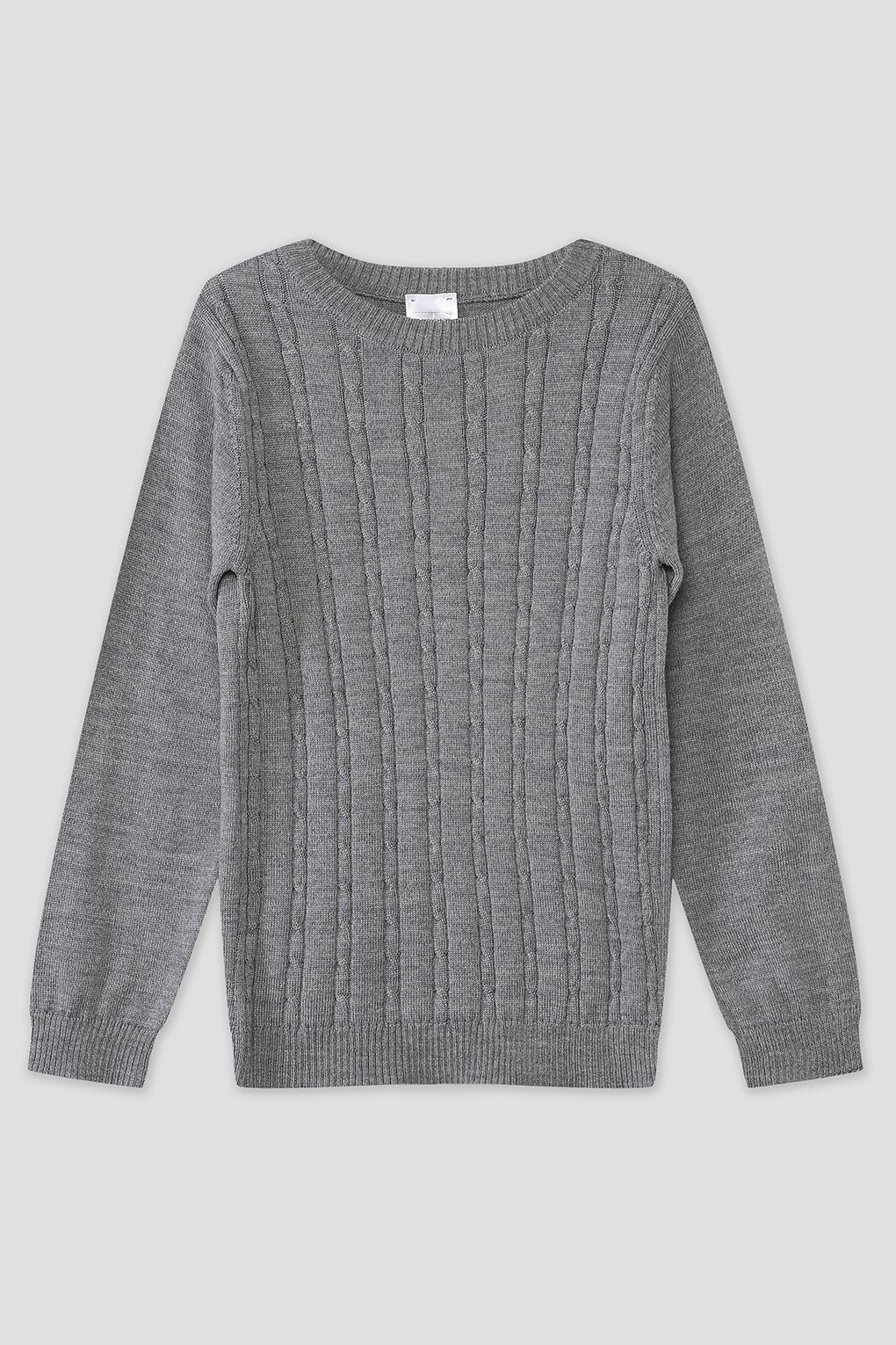 Джемпер детский Wool&Cotton VRUSO, серый, 116