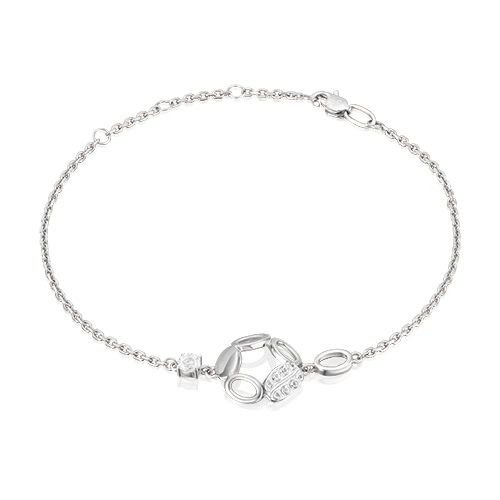 

Браслет из белого золота с топазом р. 17 PLATINA jewelry 05-0715-00-201-1120, 05-0715-00-201-1120