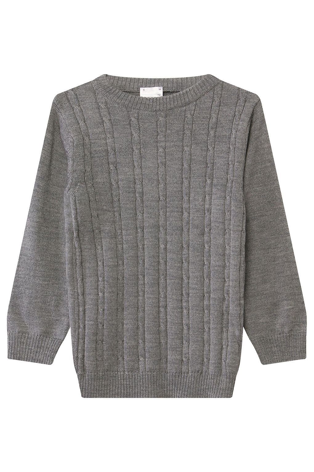

Джемпер Wool&Cotton VRUSO-003- серый 164-170