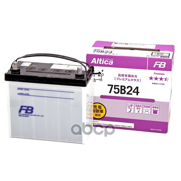 

Аккумулятор Fb Altica Premium FURUKAWA арт. 75B24L