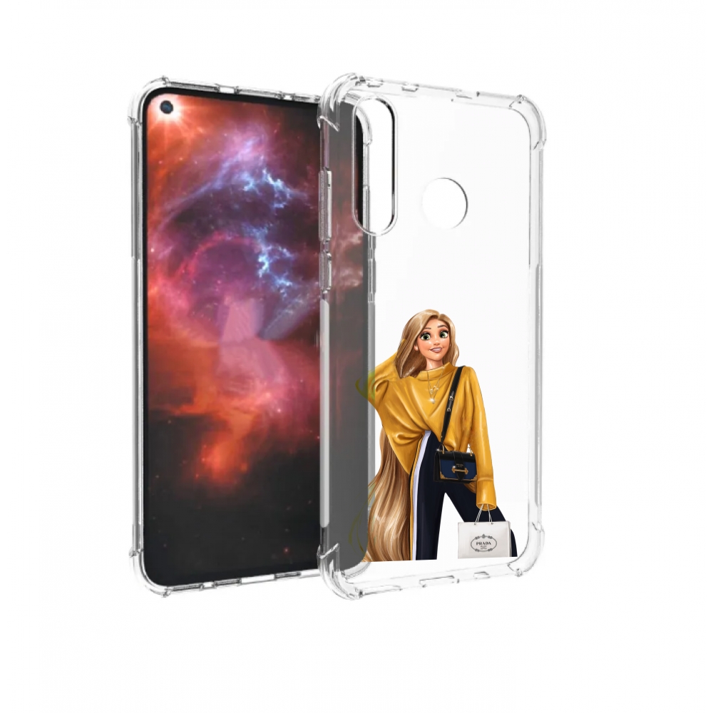 

Чехол бампер MyPads модная-рапунсель женский для Huawei Nova 4 п, Прозрачный, Tocco