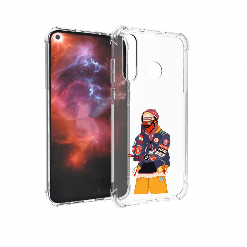 

Чехол бампер MyPads модник для Huawei Nova 4 противоударный, Прозрачный, Tocco