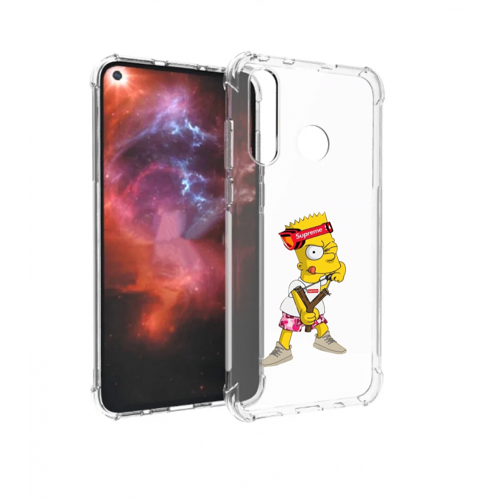 

Чехол бампер MyPads модный-барт-симпсон для Huawei Nova 4 против, Прозрачный, Tocco