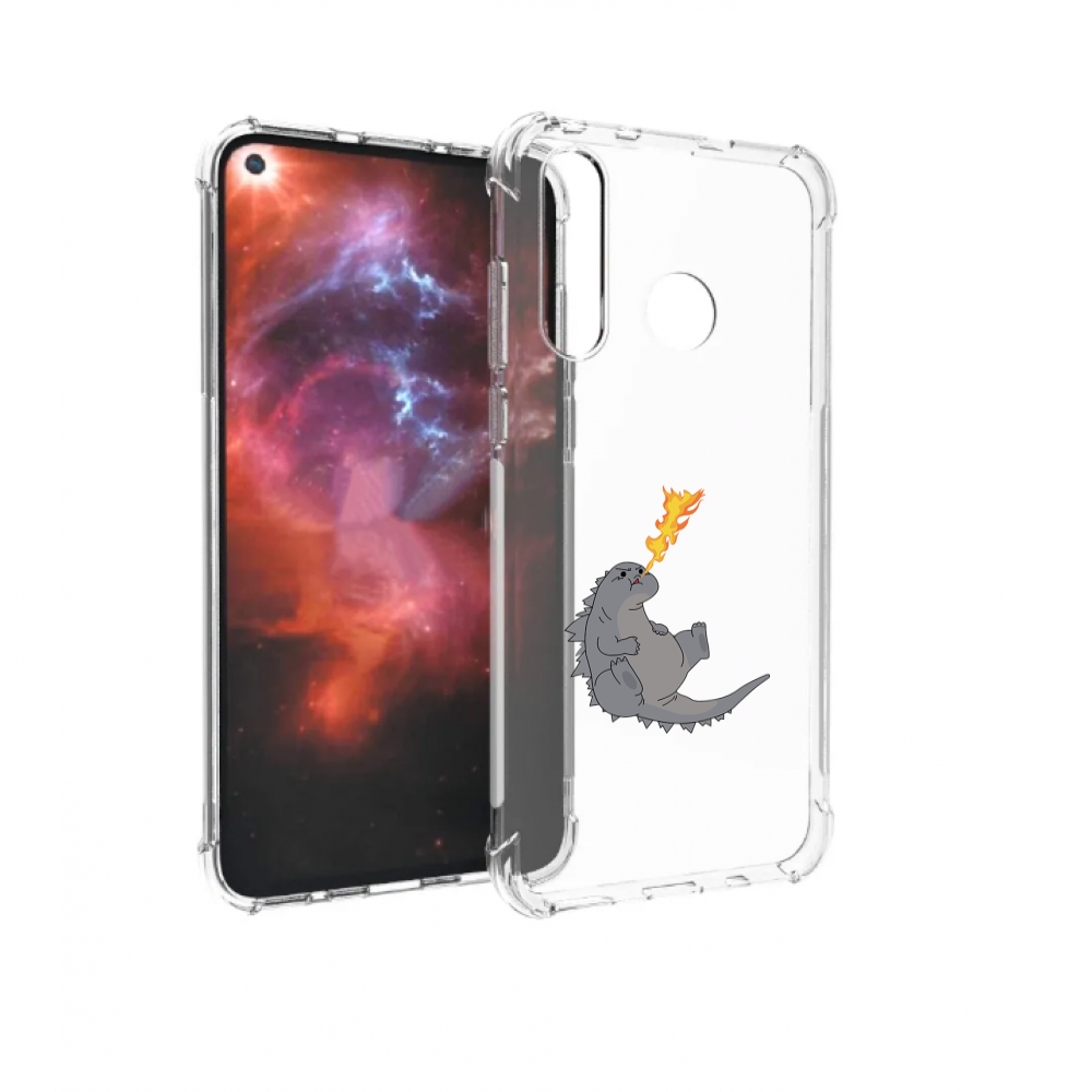 

Чехол бампер MyPads огнедышащий-дракончик для Huawei Nova 4 прот, Прозрачный, Tocco