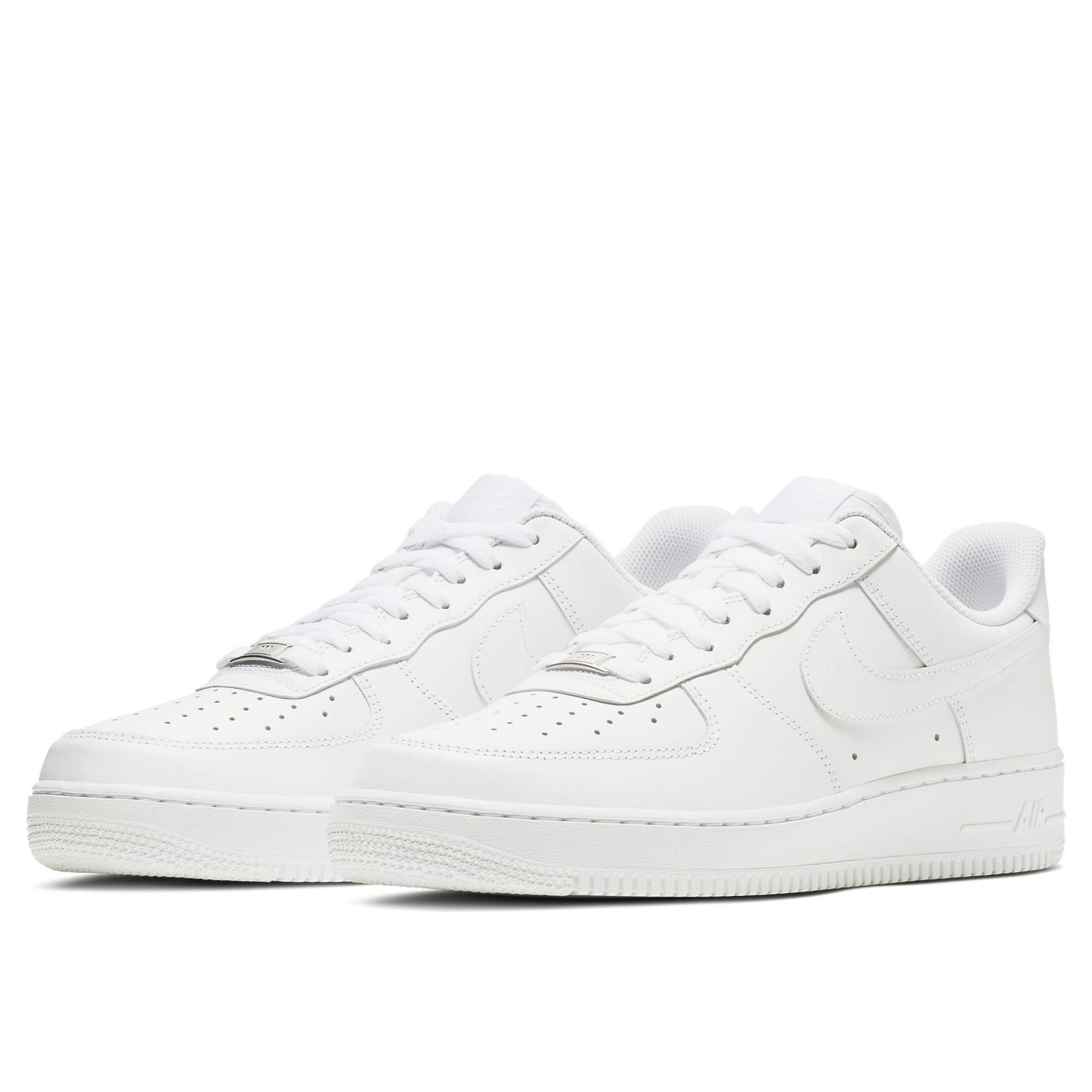 

Кроссовки унисекс Nike Air Force 1 белые 9.5 US, Белый, Air Force 1