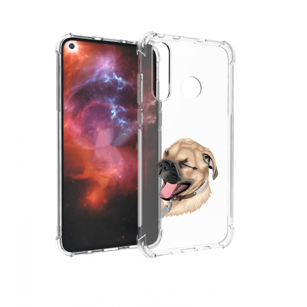 

Чехол бампер MyPads очень-довольная-собака для Huawei Nova 4 про, Прозрачный, Tocco