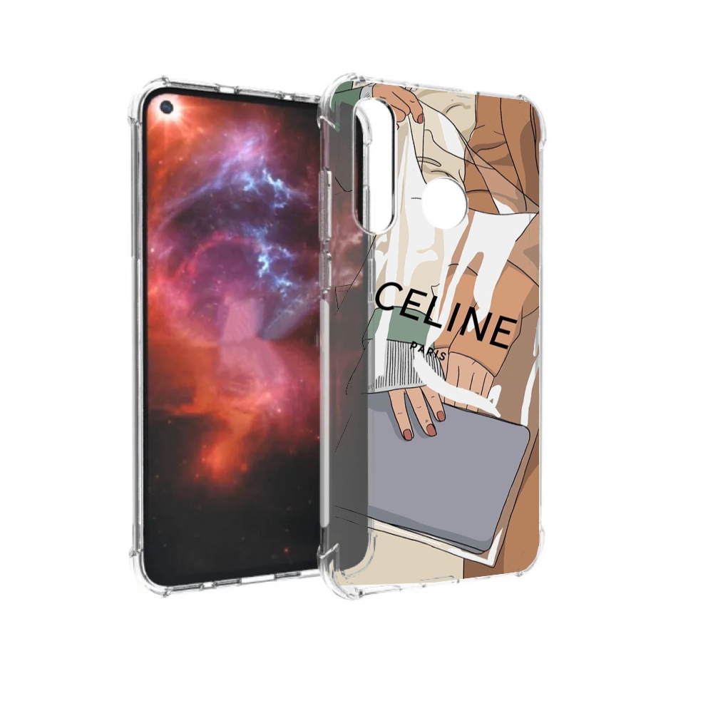 

Чехол бампер MyPads пакет-келин-париж женский для Huawei Nova 4, Прозрачный, Tocco