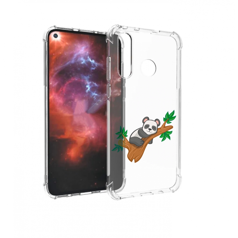 

Чехол бампер MyPads панда-на-деревце для Huawei Nova 4 противоуд, Прозрачный, Tocco