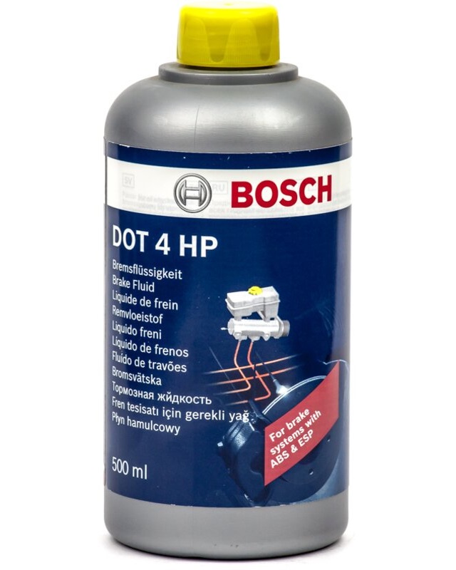 фото Жидкость тормозная bosch dot4hp dot4 0,5 л 1 987 479 112