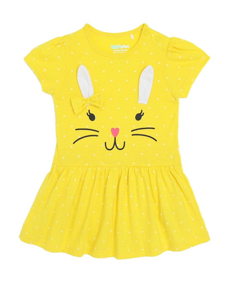 

Платье детское Kari Baby SS24B20901005, желтый, 74, 228842
