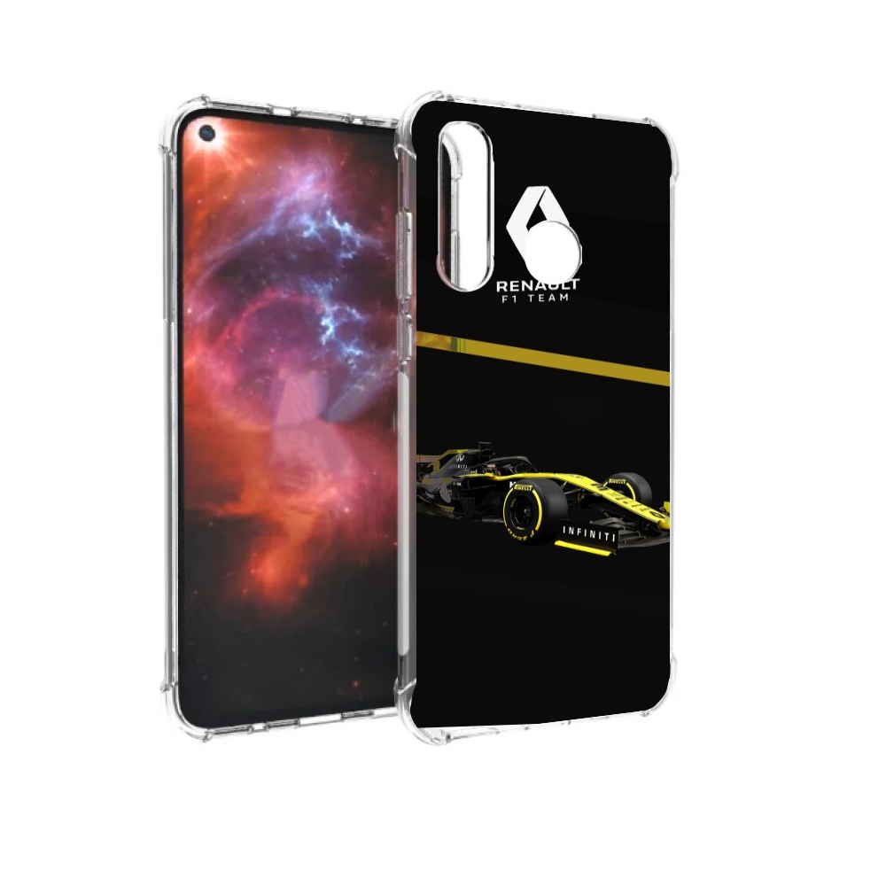 Чехол бампер MyPads рено renault 2 для Huawei Nova 4 противоударный