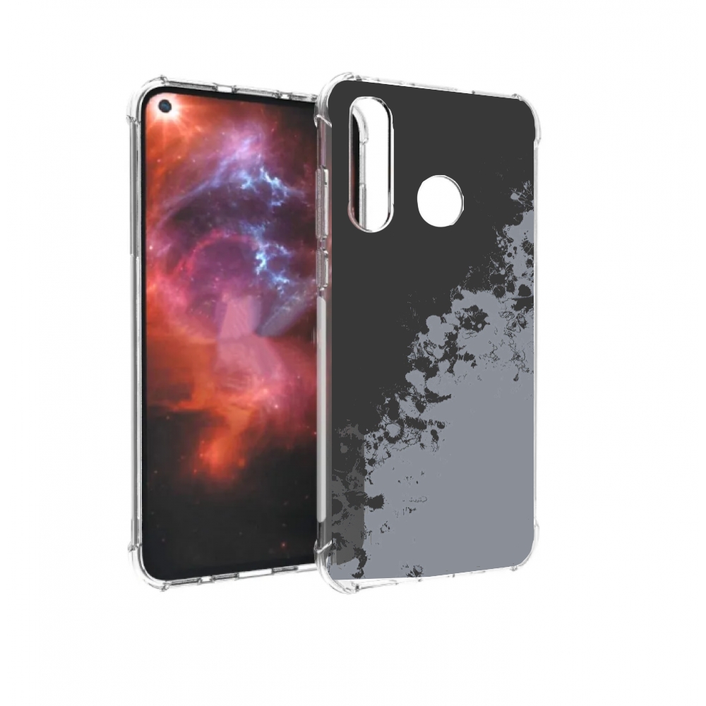 

Чехол бампер MyPads серый-эстетичный для Huawei Nova 4 противоуд, Прозрачный, Tocco