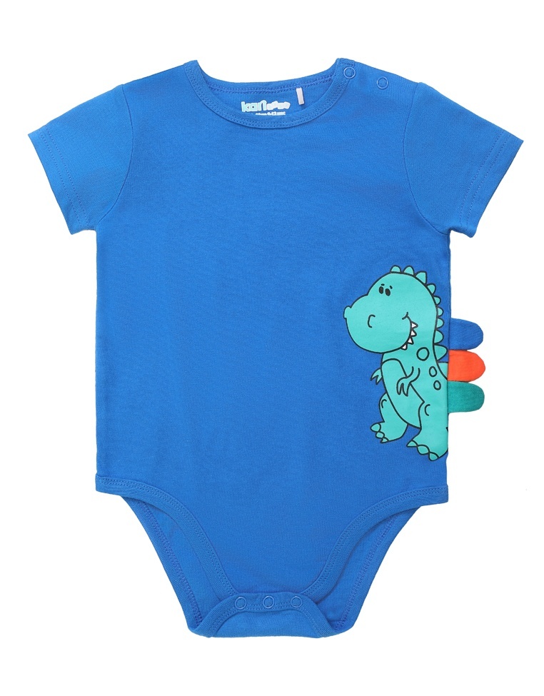 Боди детское Kari Baby SS24B17901010 синий 68 399₽