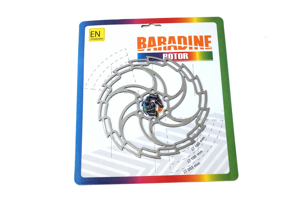 

Baradine Ротор диск. торм. Baradine DB-05 160мм, цвет Серебристый