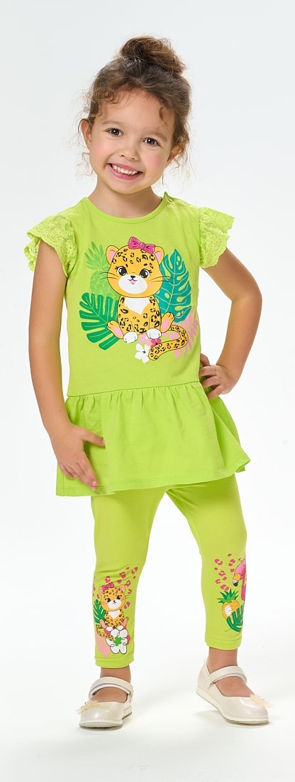 

Лонгслив детский Kari Baby SS24B14600502, светло-зеленый, 86, 228856