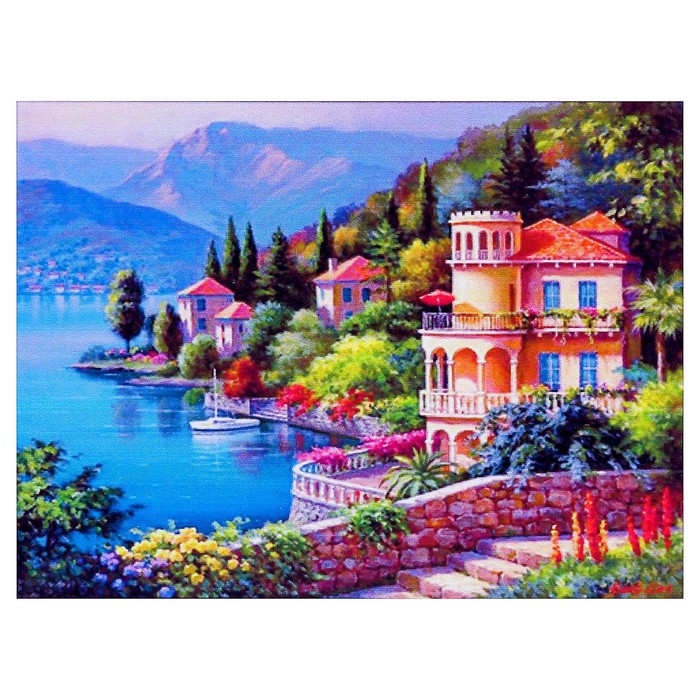 

Алмазная мозаика «Мечта» 40 × 30 см, 36 цв. + наклейка