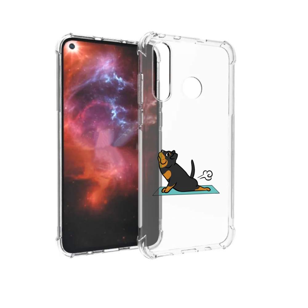 

Чехол бампер MyPads спортивная-собачка для Huawei Nova 4 противо, Прозрачный, Tocco