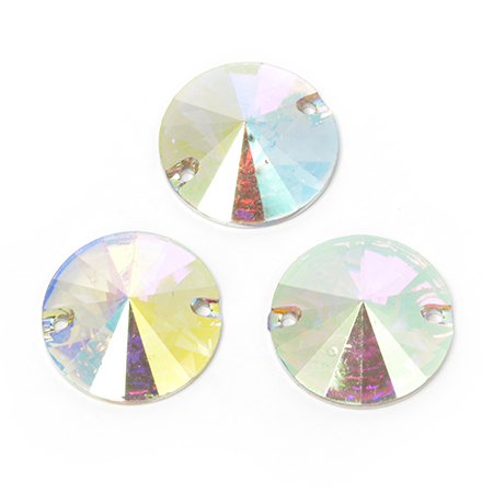 

TESORO пришивные акриловые Resin Crystal цвет AB Crystal 18 мм 10 шт, Прозрачный, пришивные, акриловые, Resin Crystal, цвет AB Crystal, 18 мм, 10 шт