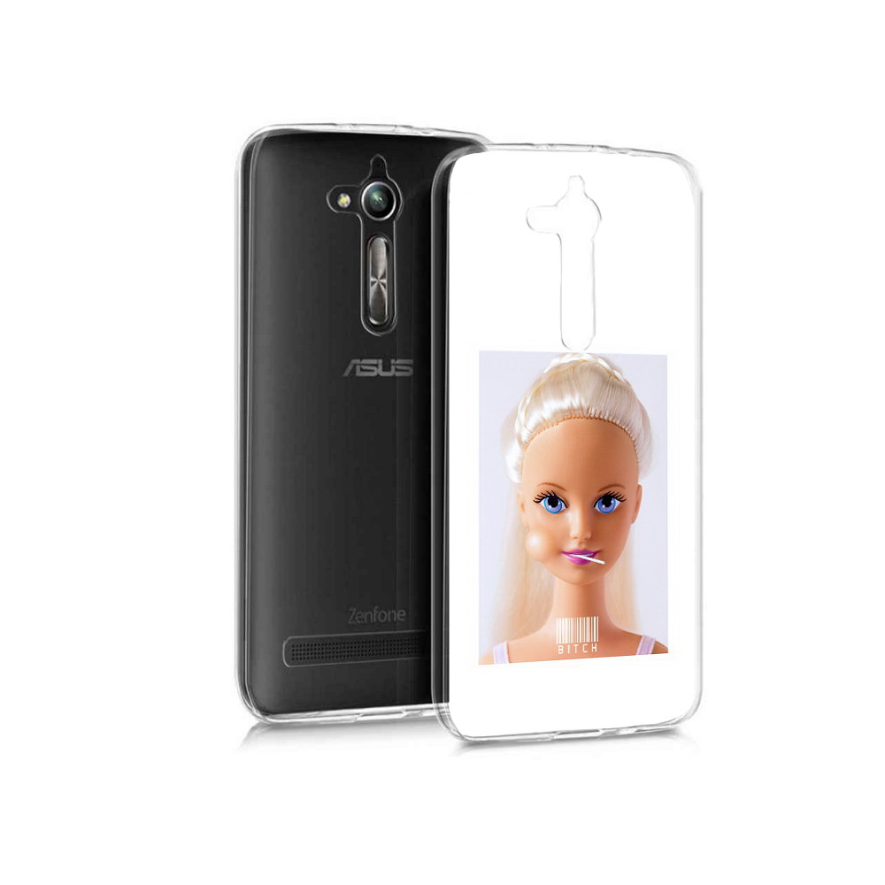 Чехол MyPads Tocco для Asus ZenFone Go (ZB500KL) барби