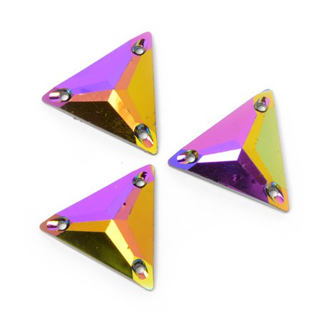 

TESORO пришивные акриловые Resin Crystal цвет 2 22 мм 5 шт, Разноцветный, пришивные, акриловые, Resin Crystal, цвет 2, 22 мм, 5 шт