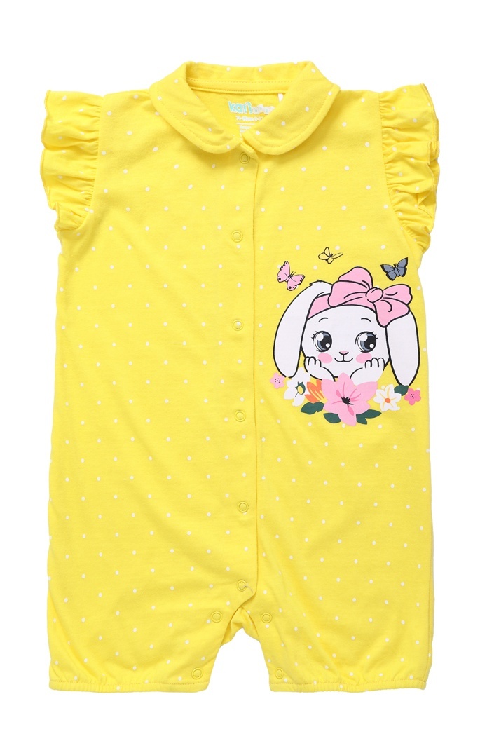 

Боди детское Kari Baby SS24B21401005, желтый, 68, 228875