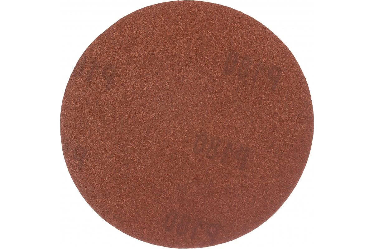 

Шлифкруг на липучке 5 шт. по дереву и металлу (125 мм; К180) Энкор 20276