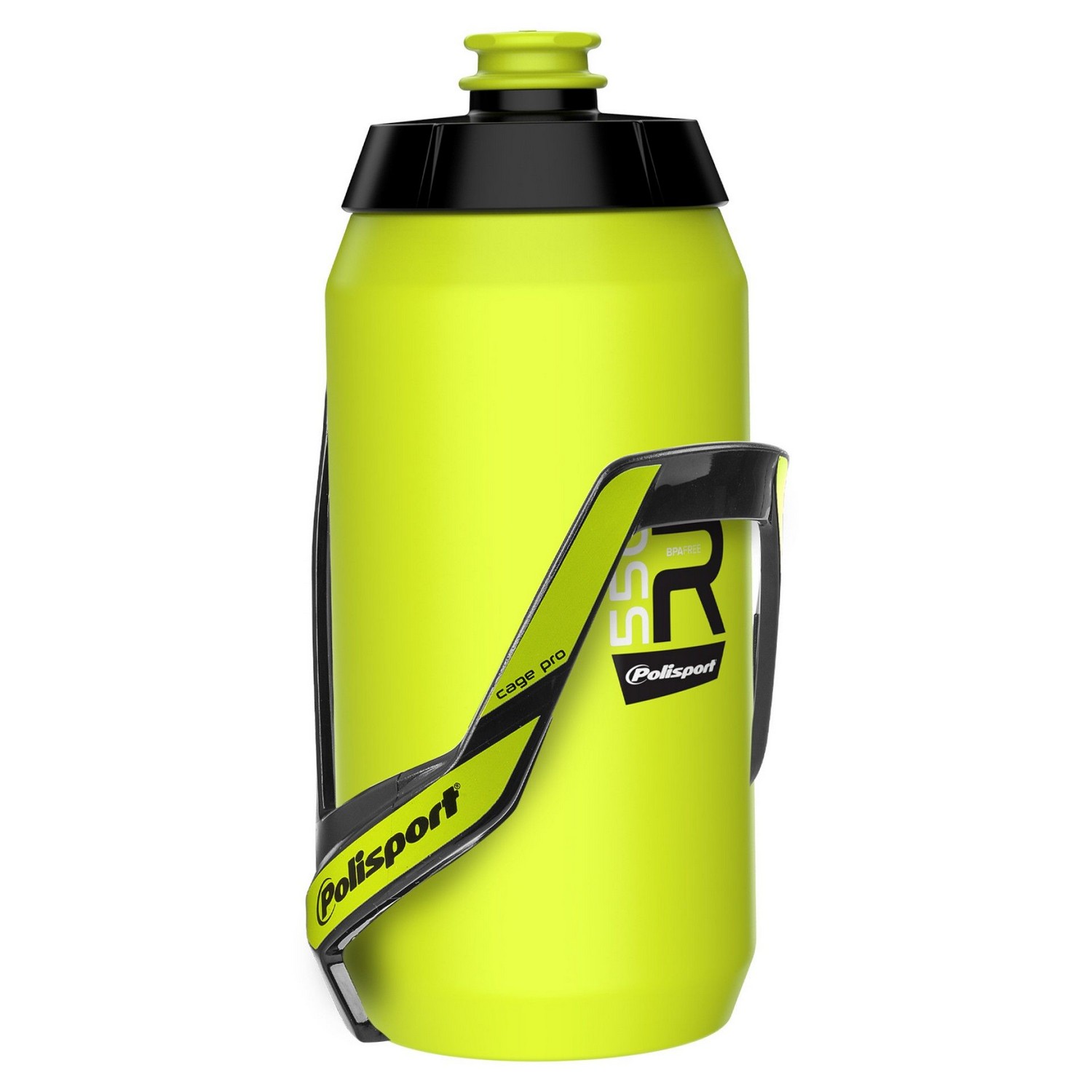 

Polisport Фляга Polisport R550 (+флягодержатель), цвет Желтый