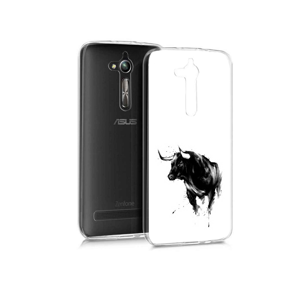 Чехол MyPads Tocco для Asus ZenFone Go (ZB500KL) бык