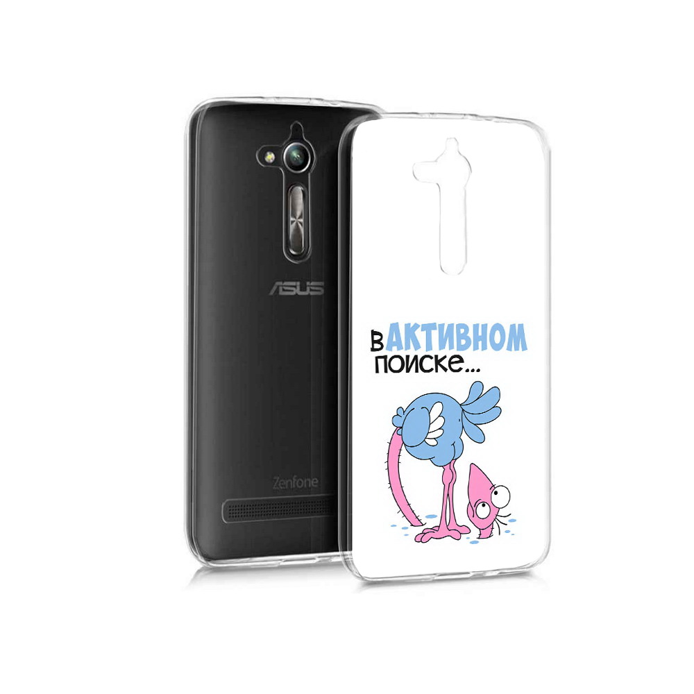 

Чехол MyPads Tocco для Asus ZenFone Go (ZB500KL) в активном поиске, Прозрачный, Tocco