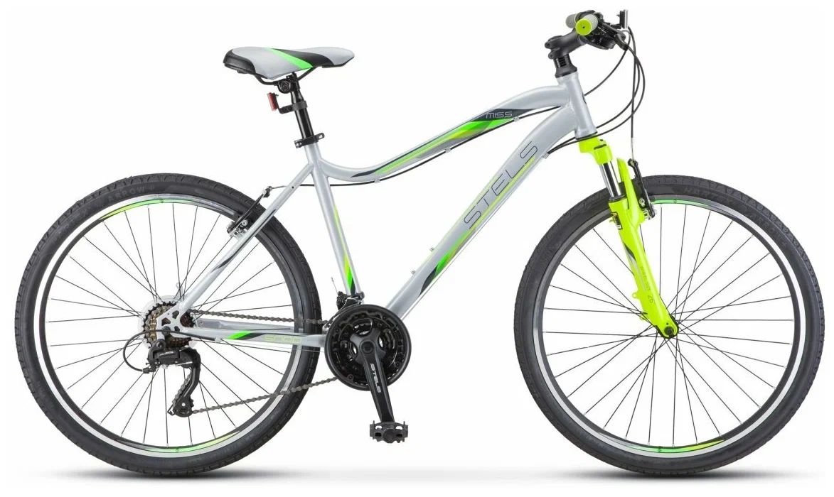 

Велосипед STELS Miss 5000 V 2021 18" фиолетовый/розовый, Miss 5000 V