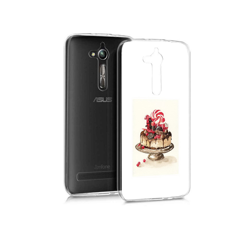 Чехол MyPads Tocco для Asus ZenFone Go (ZB500KL) вкусный торт