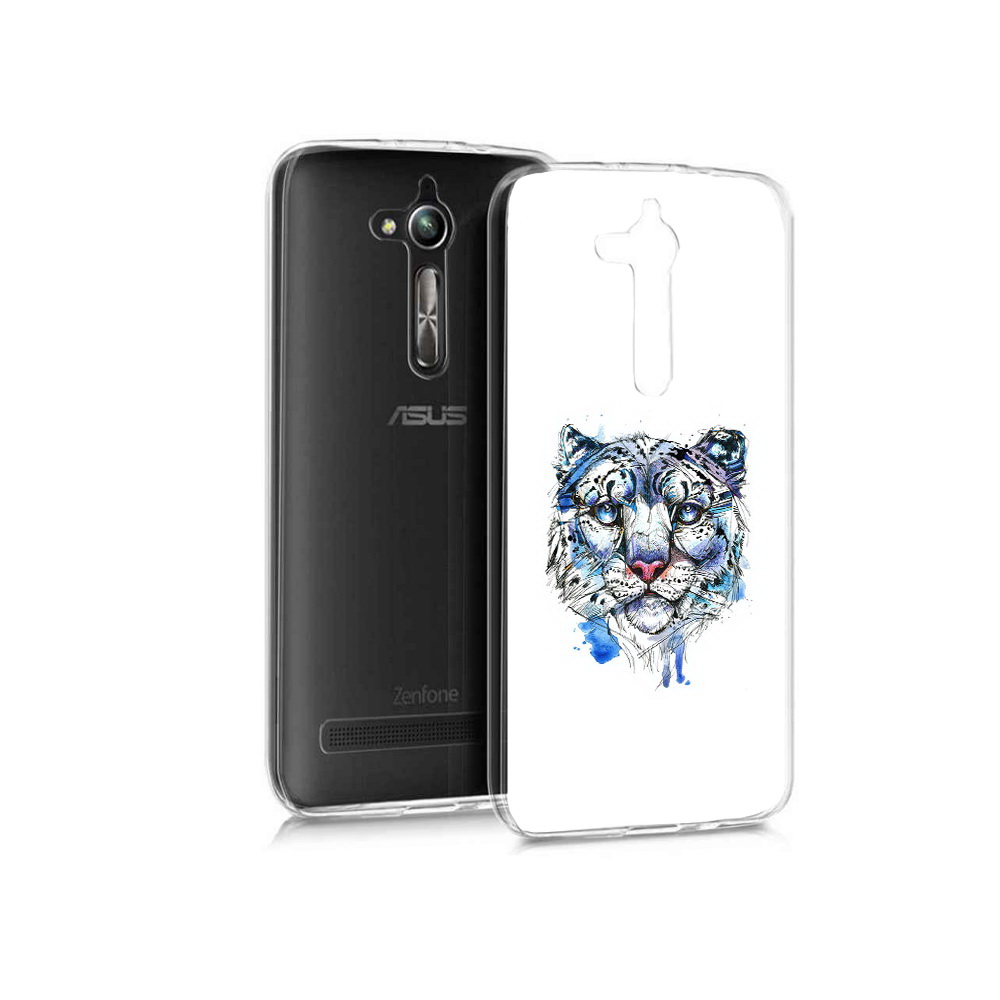 Чехол MyPads Tocco для Asus ZenFone Go (ZB500KL) водяной тигр