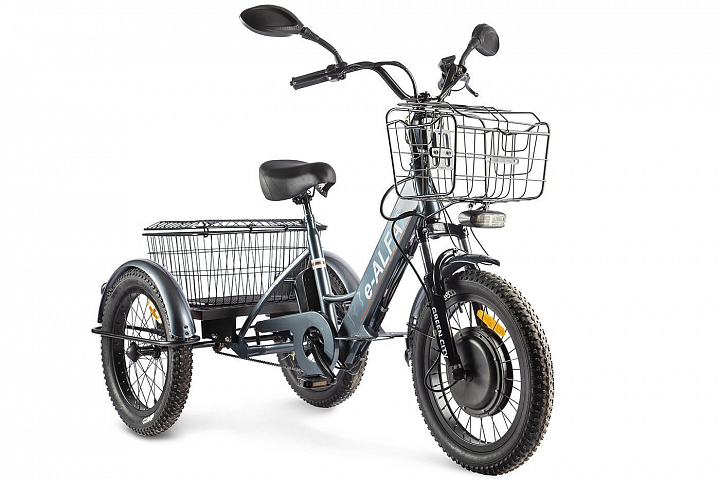 

Электровелосипед Eltreco Green City e-Alfa Trike, год 2023, цвет Серебристый