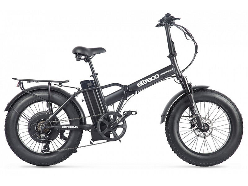 Электровелосипед Eltreco Multiwatt New, год 2023, цвет Черный