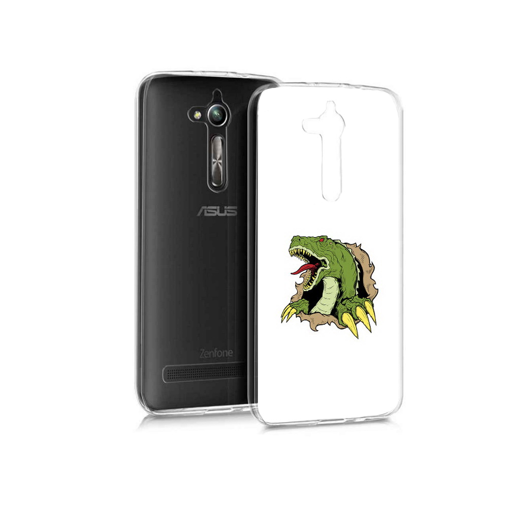 Чехол MyPads Tocco для Asus ZenFone Go (ZB500KL) годзила
