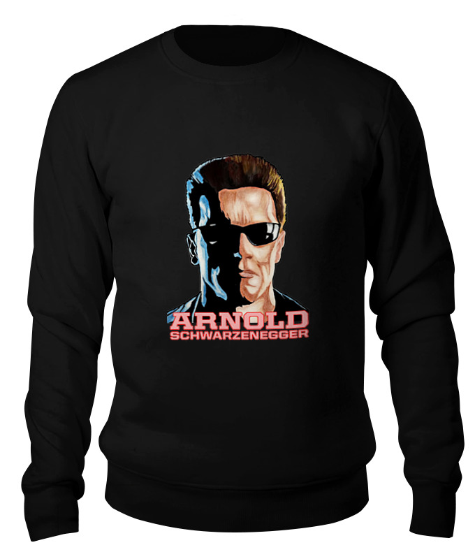 

Свитшот унисекс Printio Arnold schwarzenegger черный M, Arnold schwarzenegger