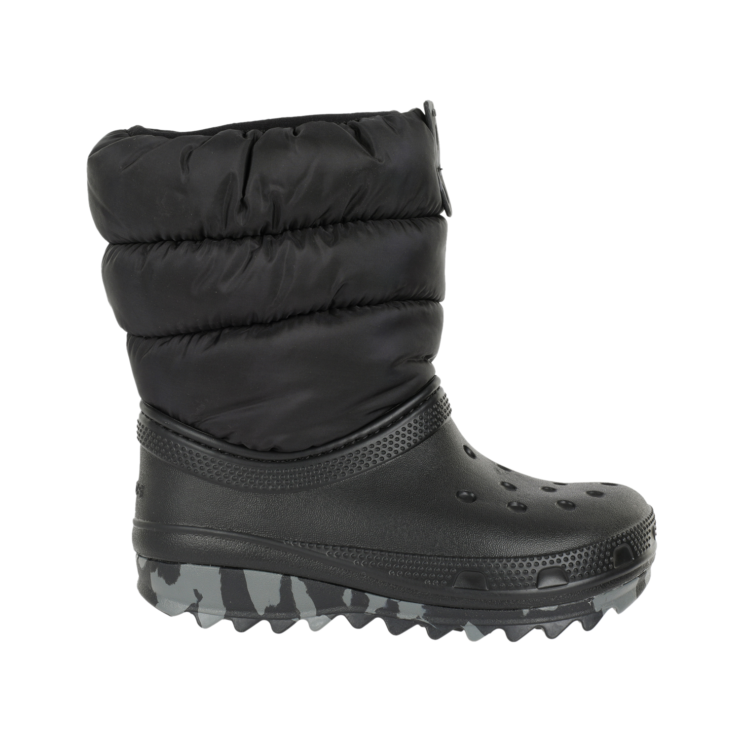 

Сноубутсы детские Crocs Classic Neo Puff Boot K Black размер 30, Черный, 207684_001