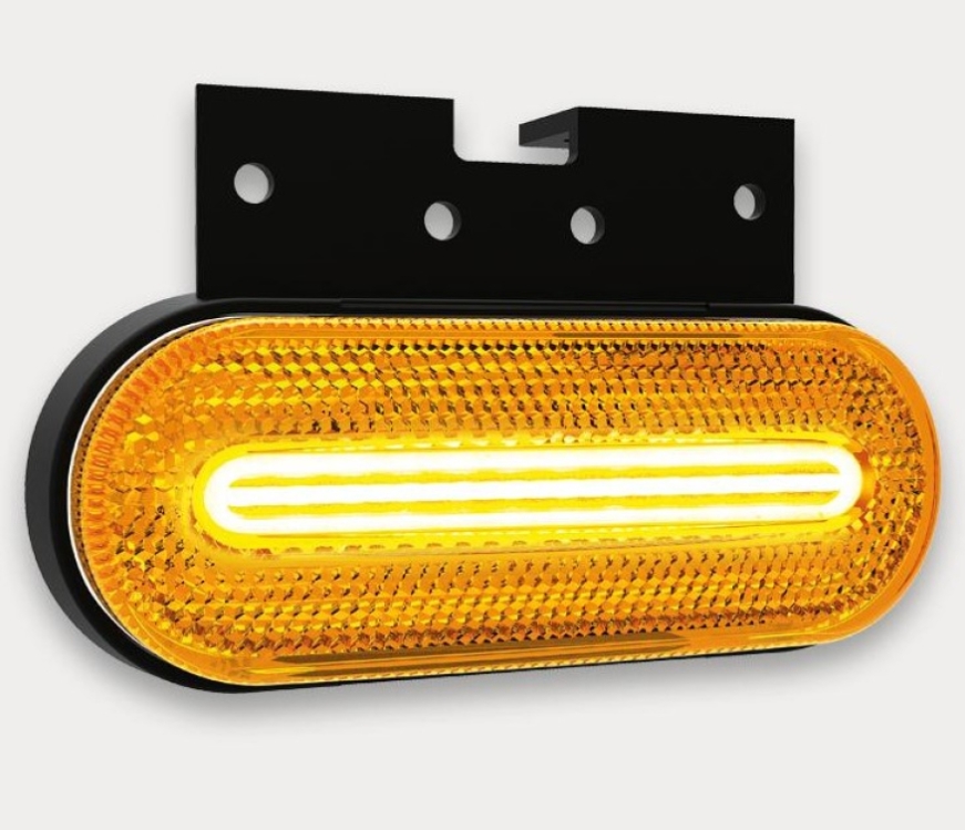 

Фонарь Габаритный Led C Функцией Указателя Поворота Кат.5, 12-36В, Жёлтый Со Светоотражате, Желтый