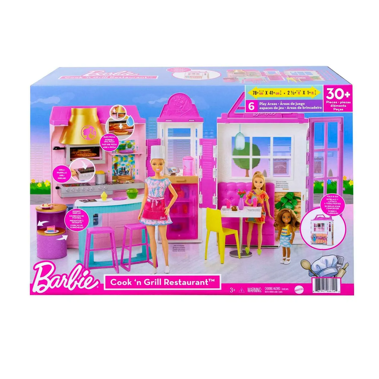 Набор игровой Barbie Ресторан GXY72 8550₽