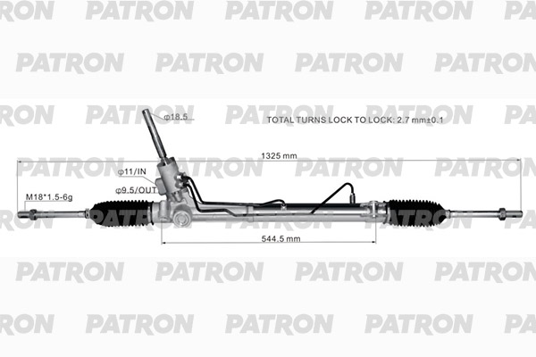 

Рейка Рулевая Ford Galaxy Ii (Wa6) 06- S-Max (Wa6) 06- Mondeo Iv (Ba7) 07- Volvo S80 Ii (1