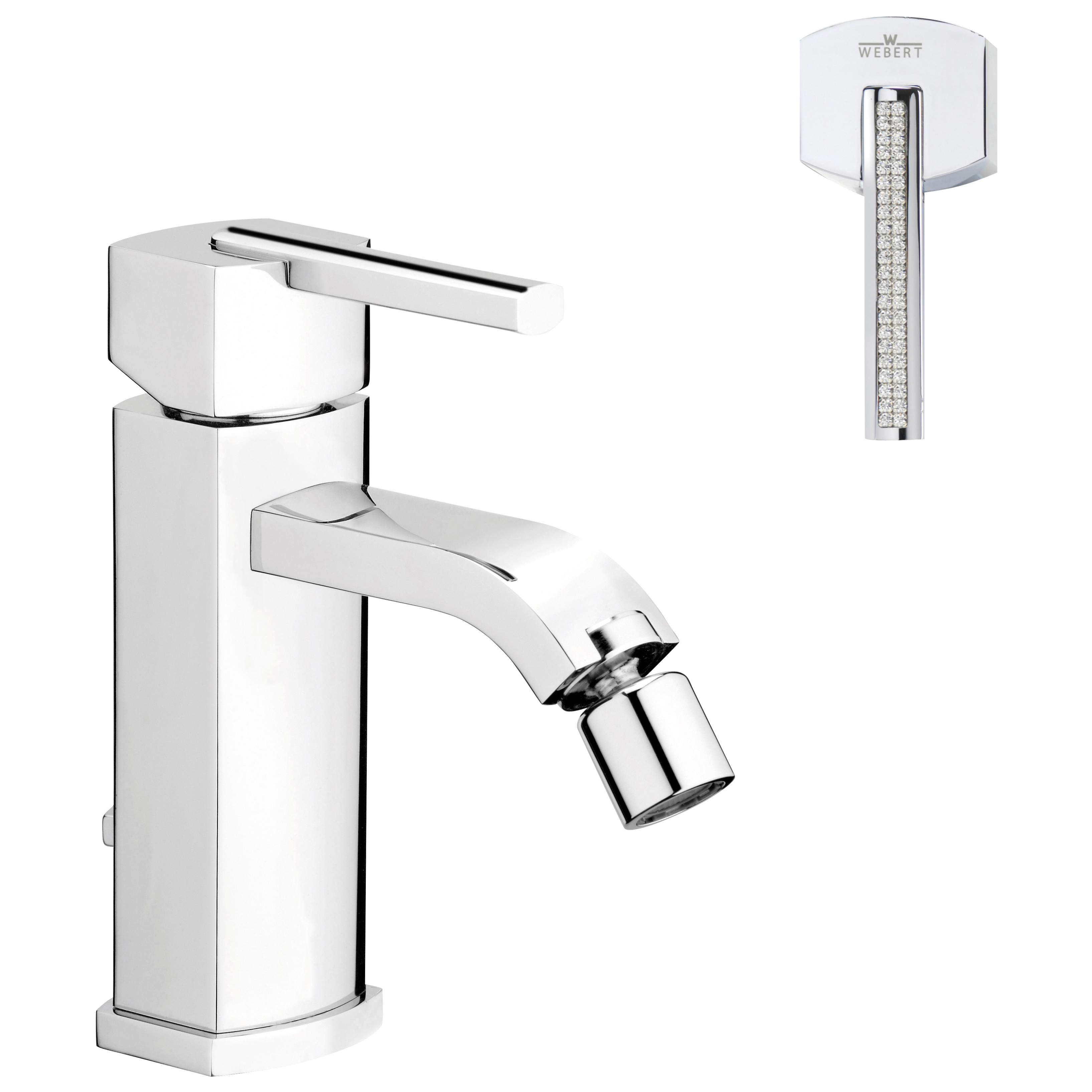 

Смеситель для биде Webert Azeta Crystal AS840102015 для биде, Azeta Crystal