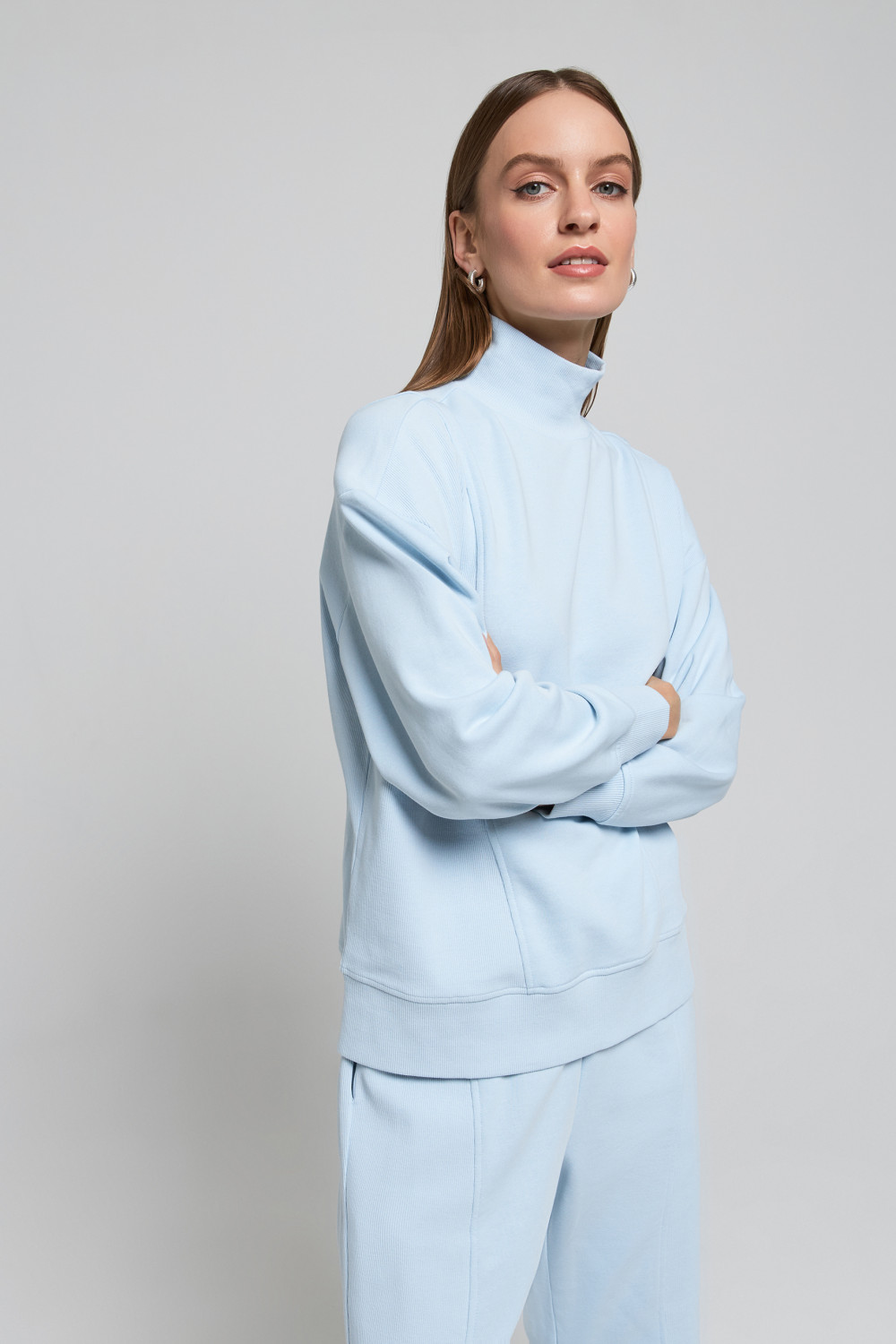 

Толстовка женская Concept Club 10200170159 голубая XS, 10200170159