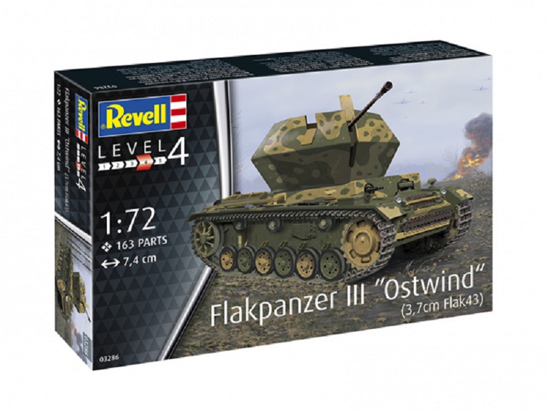 

03286RE Самоходная артиллерийская установка Flakpanzer III Ostwind