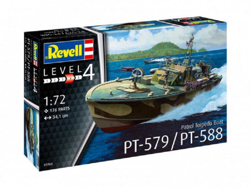 фото 05165re патрульная торпедная лодка pt-588/pt-579 late revell