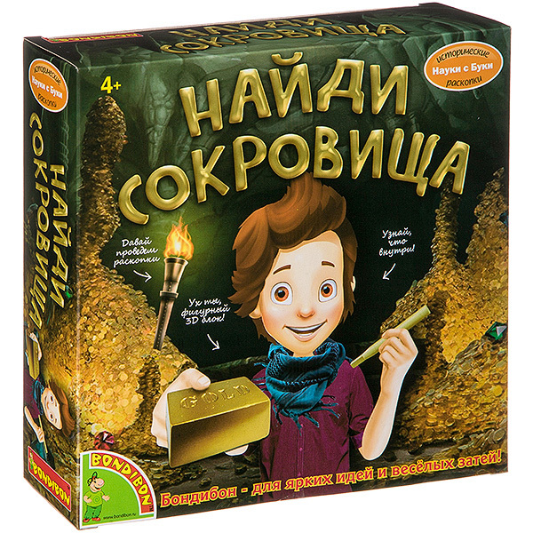 

Исторические раскопки Науки с Буки Bondibon, Найди сокровища, арт.ST034937
