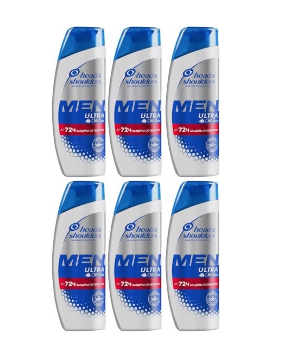 Шампунь Head & Shoulders Old Spice против перхоти 6х400 мл