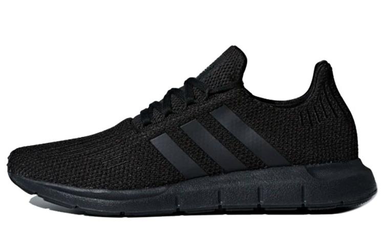 

Кроссовки унисекс Adidas Swift Run черные 43 EU, Черный, Swift Run