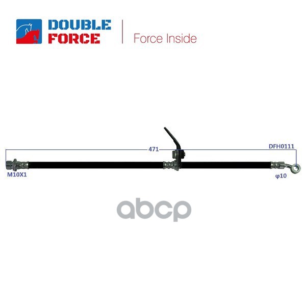 

Шланг Тормозной Double Force DOUBLE FORCE арт. DFH0111