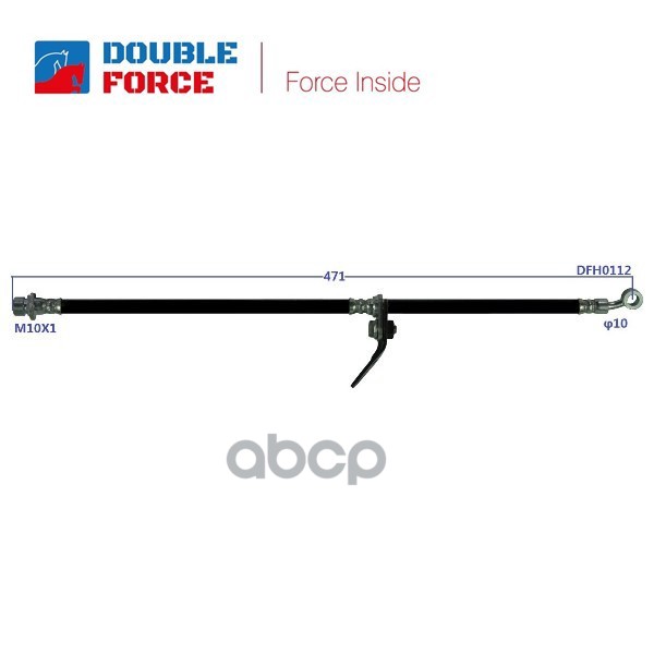 фото Шланг тормозной double force double force арт. dfh0112